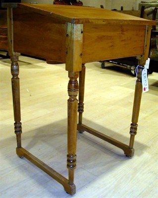 Lot 1156 - Provincial Style Maple Slant Top Student's...