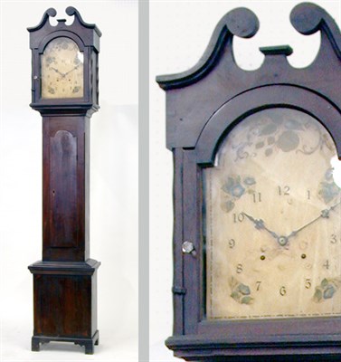 Lot 2101 - Federal Inlaid Walnut Tall Case Clock The...