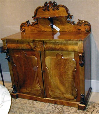 Lot 1321 - Victorian Carved Fruitwood Sideboard Height 58...