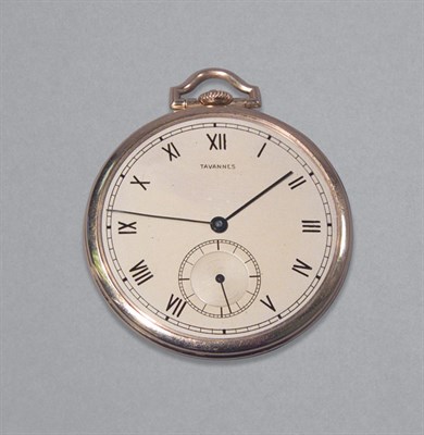 Lot 60 - Gold Open Face Pocket Watch