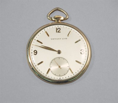 Lot 104 - Gold Open Face Pocket Watch