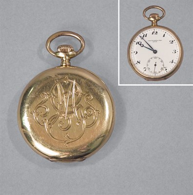 Lot 161 - Gold Open Face Pocket Watch