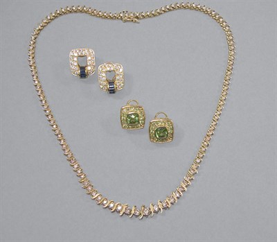 Lot 96 - Group of  Diamond & Gem-Set Jewelry