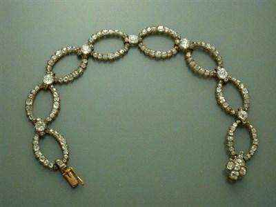 Lot 479 - Antique Diamond Bracelet