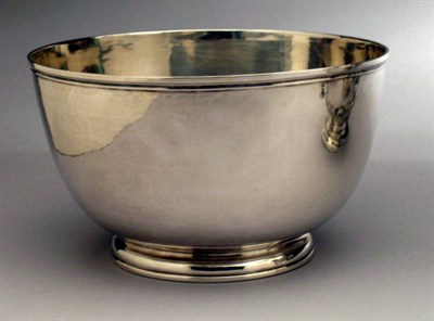 Lot 4367 - George II Silver Bowl Maker's mark obscured,...