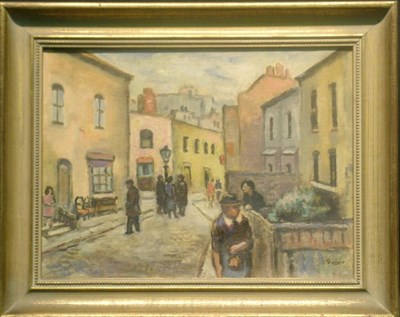 Lot 27 - Bernard Gussow American, 1881-1957 LOWER EAST...