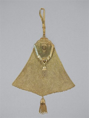 Lot 328 - Gold Mesh Purse
