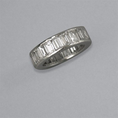 Lot 329A - Diamond  Band Ring