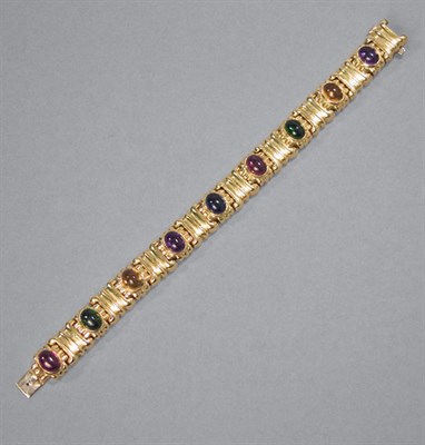 Lot 173 - Gold & Gem-Set  Bracelet