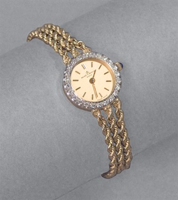Lot 177 - Gold & Diamond Wristwatch