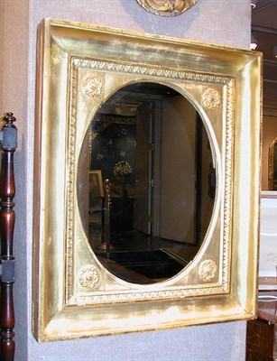 Lot 4155 - Continental Gilt-Wood Mirror Probably Italian,...