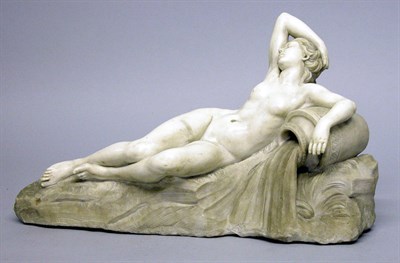 Lot 4174 - French White Marble Sculpture of a Classical...