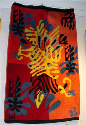 Lot 187 - Mimosa Tapestry After Henri Matisse, woven by...