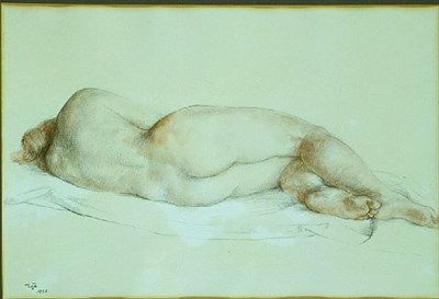 Lot 4077 - Francisco Zuniga Mexican, 1913-1998 DESNUDO...
