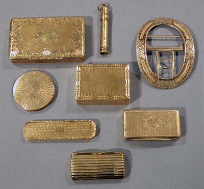 Lot 529 - Group of Gold Items