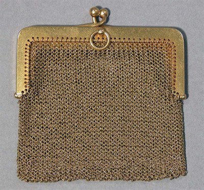 Lot 534 - Gold Change Purse