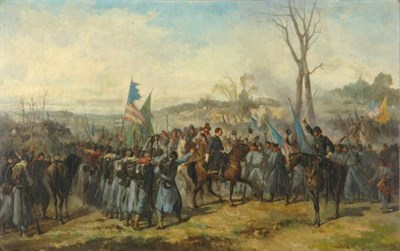 Lot 1311 - Victor Nehlig 1830-1909 VICTORY! Signed V....
