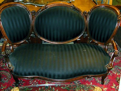 Lot 1428 - Victorian Rosewood Sofa