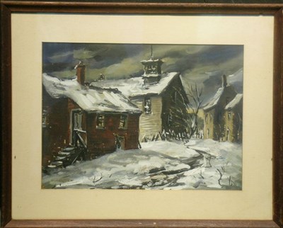 Lot 26 - Henry Gasser American, 1909-1981 WINTER TOWN...