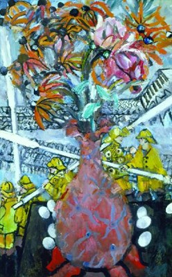 Lot 207 - Philip Howard Evergood 1901-1973 STILL LIFE...