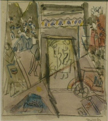 Lot 162 - John Marin 1870-1953 STREET MOVEMENT, 1925...