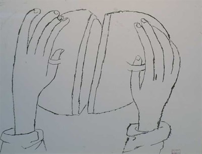 Lot 326 - Ben Shahn 1898-1969 CLANGING CYMBALS, 1969...