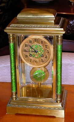Lot 1399 - French Regulator Style Clock