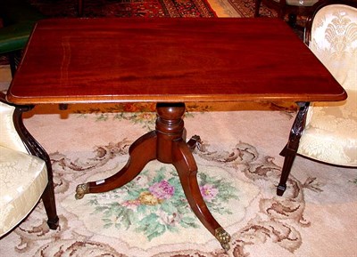 Lot 415 - George III Mahogany Breakfast Table
