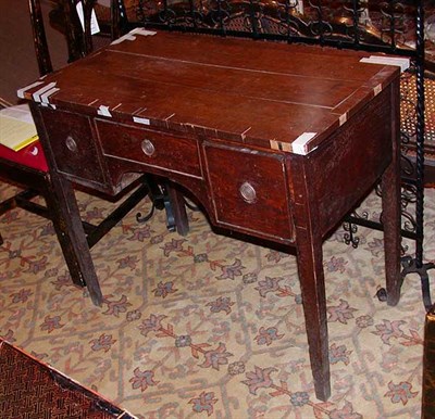Lot 228 - Georgian Style Oak Lowboy