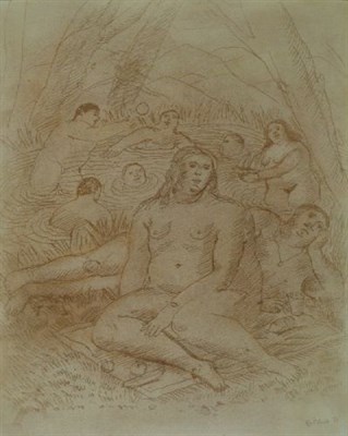 Lot 21 - Fernando Botero Columbian, b.1932 LOS BANISTAS...