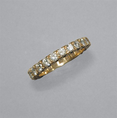 Lot 392 - Diamond Band Ring