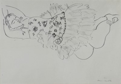 Lot 2246 - Henri Matisse DANSEUSE ENDORMIE (D. 479)...
