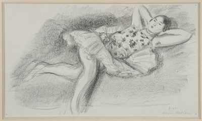 Lot 2249 - Henri Matisse DANSEUSE ETENDUE AU DIVAN (D....