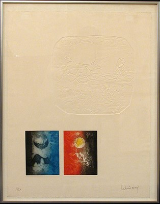 Lot 108 - Lebadang COMPOSITION Color etching, aquatint...