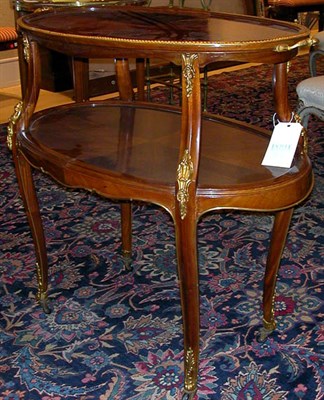 Lot 1419 - Louis XV Style Gilt-Metal Mounted Two-Tier Table