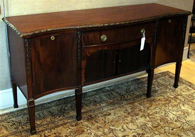 Lot 1323 - Neoclassical Style Mahogany Sideboard Height...