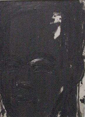 Lot 68A - Lester Johnson American, b.1919 HEAD OF A MAN...