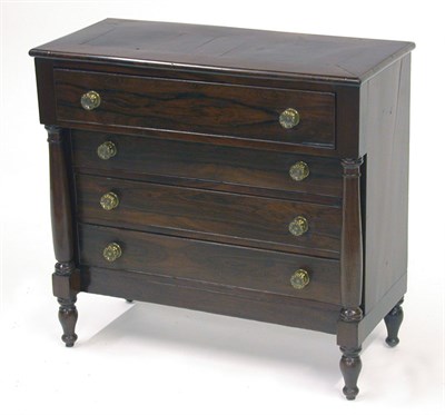 Lot 2179 - Cherry Small Chest of Drawers Second half of...