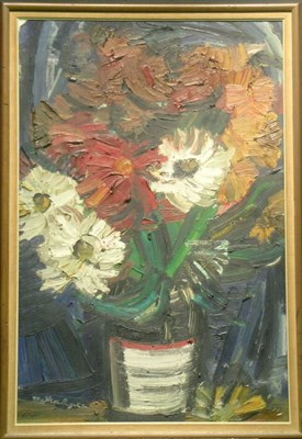Lot 1037 - Martin Pajeck American, b.1926 AUTUMN FLOWERS,...