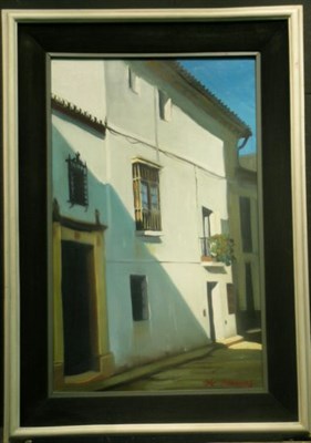 Lot 1032 - M.W. Huggins 20th Century SUN BLEACHED HOUSE...