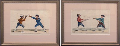Lot 95 - Domenico Angelo [FENCING STUDIES] Two...