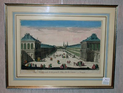Lot 94 - Artist Unknown VUE DE L'AMPHITEATRE POUR LA...