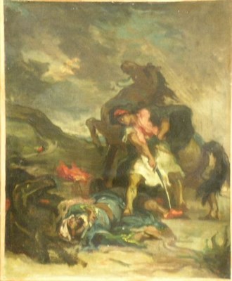 Lot 4066 - Circle of Eugene Delacroix French, 1798-1863...