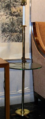 Lot 138 - Pair of Glass Lamp Tables