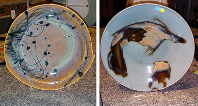 Lot 162 - Two Ceramic Chargers