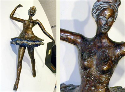 Lot 173 - Composition Ballerina Sculpture After Degas