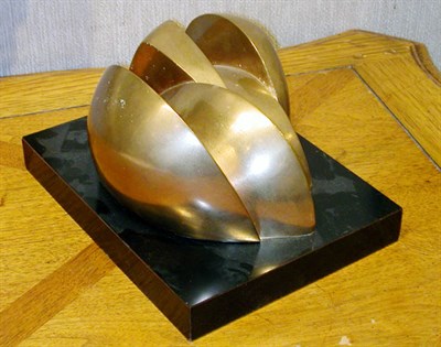 Lot 177 - Copper Abstract Sculpture