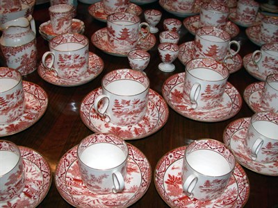 Lot 486 - Royal Crown Derby Porcelain Dinner Service...