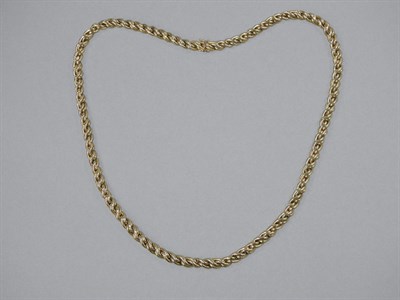 Lot 407 - Gold Rope Necklace