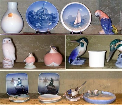 Lot 251 - Miscellaneous Group of Danish Porcelain...